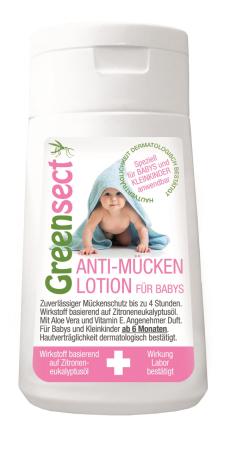 Greensect Anti-Mcken-Lotion zur Mcken Abwehr gerade bei Babys und  Kleinkindern