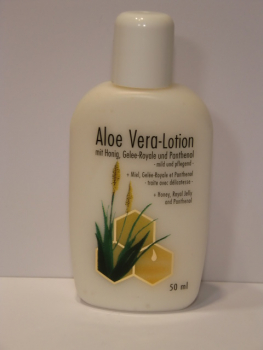 Bodylotion Aloe Vera mit Honig und Gelee Royal 50ml